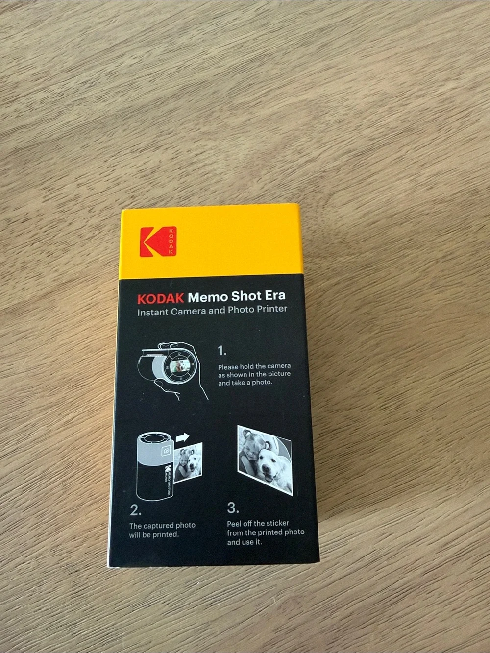 Kodak Memo Shot ERA Yellow Digital Camera and Printer